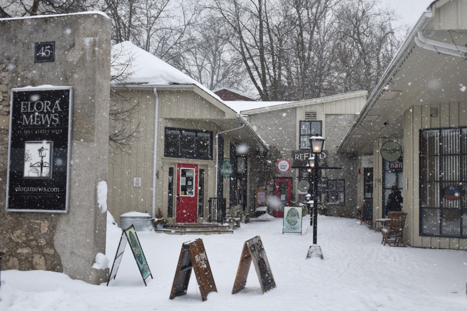 The Elora Mews will be preserved under new ownership.