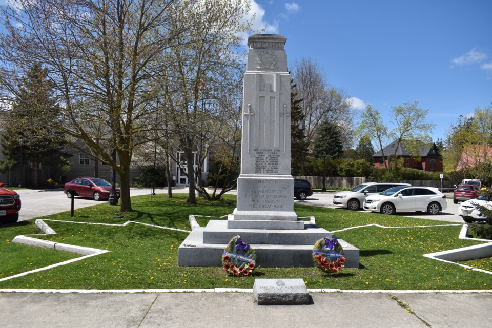 Elora cenotaph. 