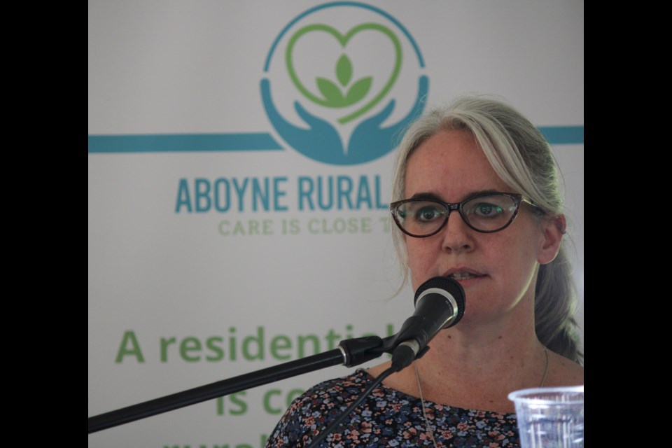 Dr. Sarah Gower reflected on patients who died in hospital when a hospice site was too far away as a reason for this project being essential.