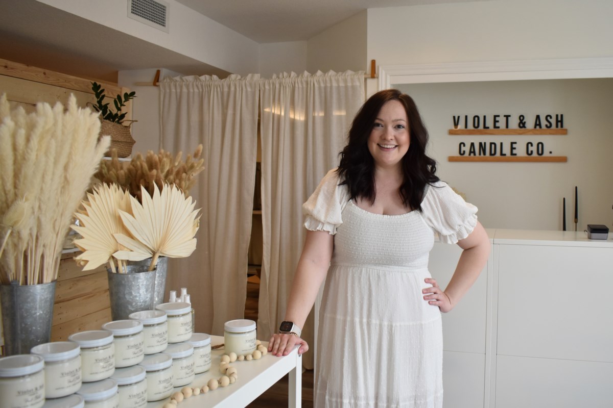 Home-based soy candle business expands to retail shop in Fergus