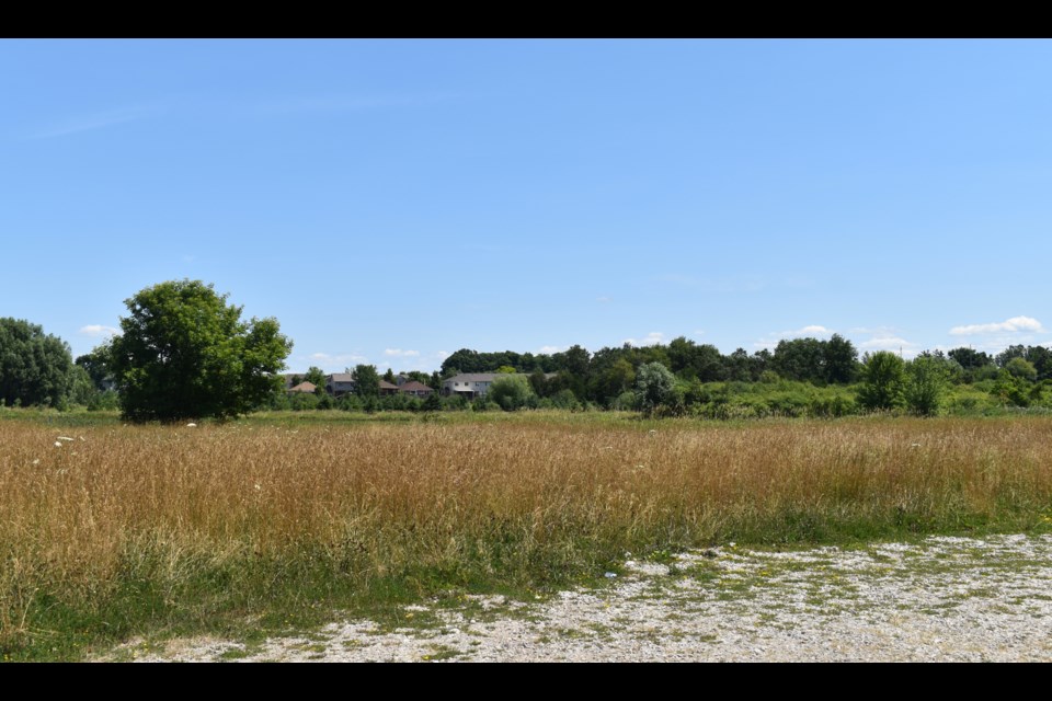 This now empty lot is proposed to see 112 stacked townhouse units.