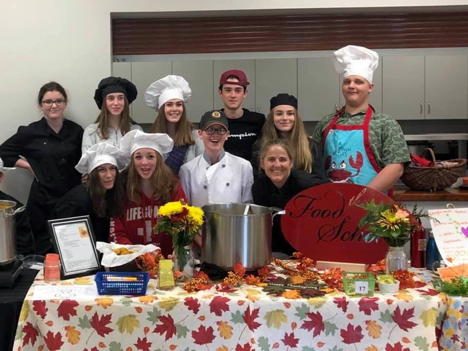 Food School Team from last Soup Off in 2019