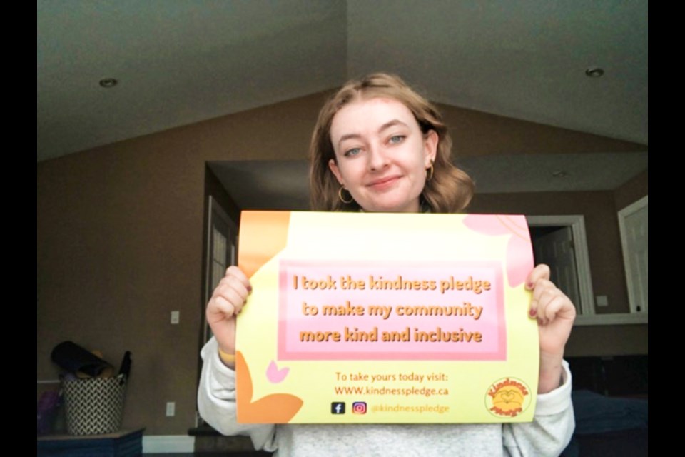 Abby Graham, founder of the kindness pledge.
