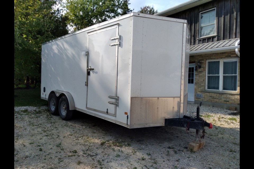 OPP are investigating after a trailer similar to this was stolen from Southgate Township.  