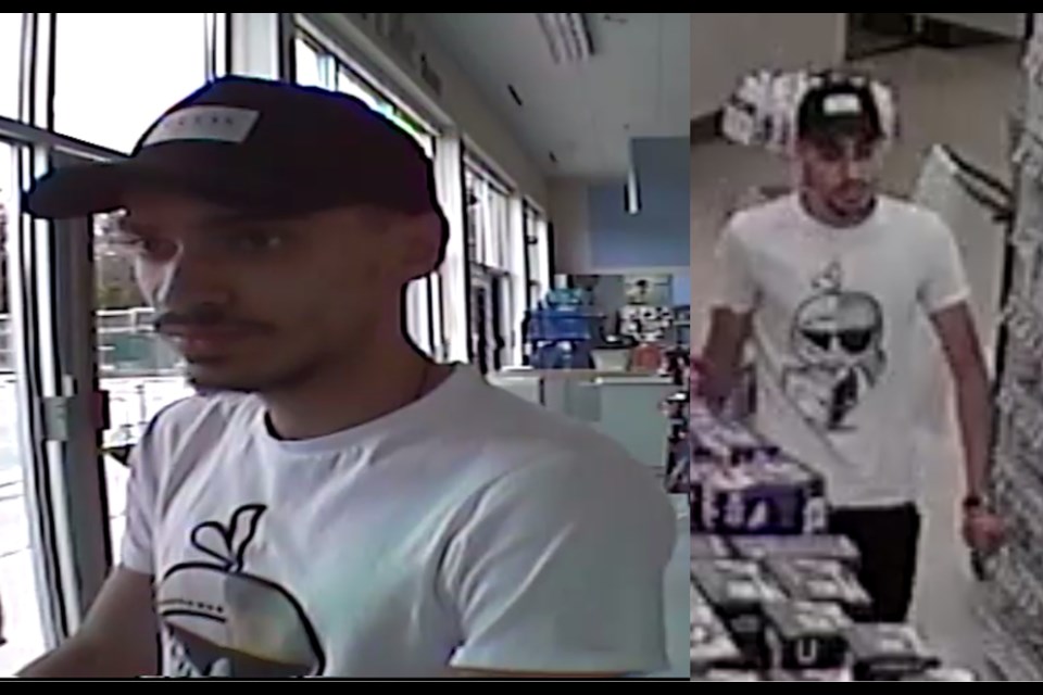 Police hope to identify two suspects in relation to a theft incident that happened at a Fergus business on July 5, 2023