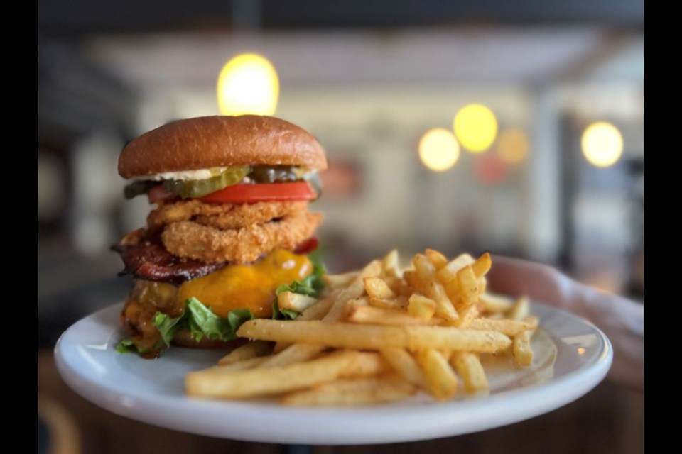 The Olive Bistro and Lounge will be offering the B.O.M.B. as its feature burger for Burger It Forward. | Supplied image