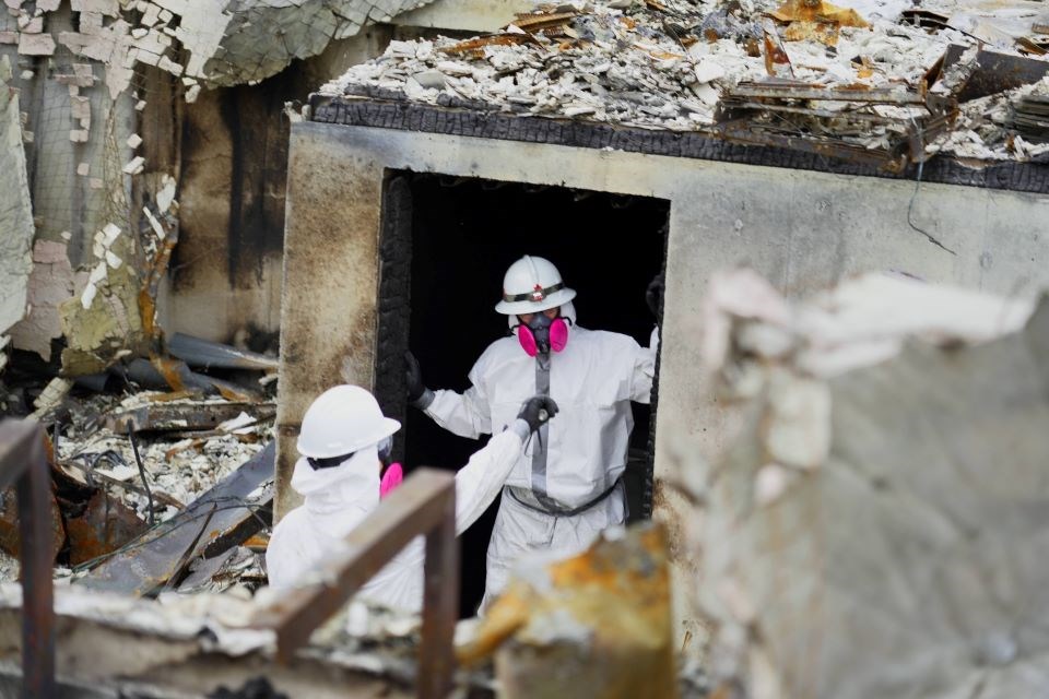 Team Rubicon has sifted through over 200 damaged properties in Jasper since the wildfire.