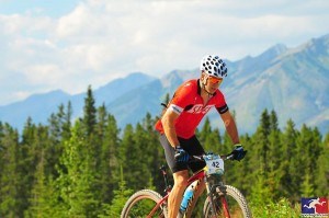 Ryan Gardiner's seat broke during the 24 Hours of Adrenaline race in Canmore. Luckily he brought a spare. Sportograph photo
