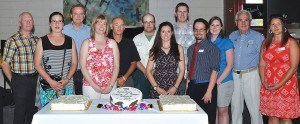 The Friends of Jasper board of directors with Jasper National Park Superintendent Greg Fenton, Mayor Richard Ireland and MP Rob Merrifield. Sarah Makowsky photo