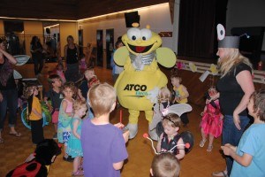 Children got to dress up as their favourite insect as part of the Bug Boogie Family Dance May 22.  Photo - P. Clarke. 