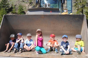 Children got to sit, climb and experience a variety of machines during Jasper's first ever Public Works Day,  May 21. 
