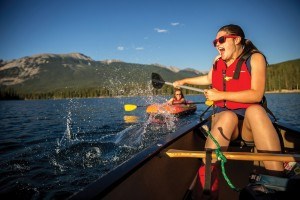 Splashing in Boats