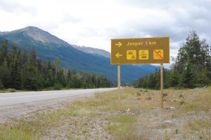 With new posts the signs should stay upright for several more years until brand new signs are installed. Photo - P. Clarke.