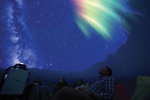 The Jasper Planetarium takes people on a cosmic tour of Jasper's night sky. Photo provided. 