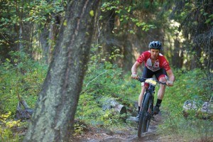 Cory Wallace took the top spot during the Singletrack 6 mountain bike in the Okanagan. Photo - John Gibson_P. Clarke02