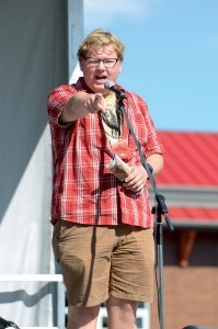 Spencer Dunn will be back again to host the Jasper Folk Festival Sept. 9-11. N. Veerman photo