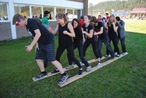 Students at Jasper Junior/Senior High School participated in an activity day Sept. 11. Photo - P. Clarke.