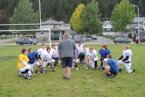 Chuck MacKinnon, is the team's new head coach. Photo - P. Clarke.