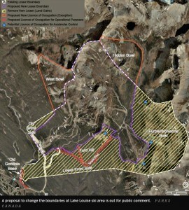 Parks Canada approved the Lake Louise expansion plan in early August despite strong opposition from the public and environmental groups. Image - Parks Canada.