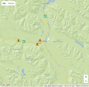 Parks Canada Map