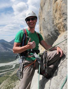 Francois Laplante spent the past two years putting together Northern Exposure A Jasper Rock Climbing Guidebook. Photo provided. 
