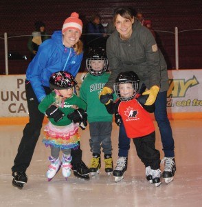 The annual Skate with Santa event was the first Santas Anonymous fundraiser of the season and by all accounts it was a huge success. Photo - P. Clarke.