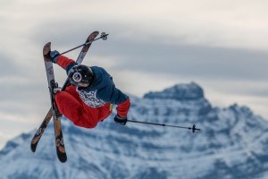Eight skiers from Jasper's Freeride Team qualified for the Alberta Winter Games last week. Photo - Misha Cooke.