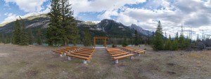 Athabasca day-use area (pictured here) can accommodate 150 people. It costs $250 a day to rent. Photo R. Bray/Parks Canada.
