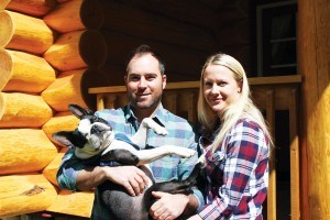 Chris Wilkinson and his soon to be wife Robyn Woods, lost both their properties during the Fort McMurray wildfire. Photo - P. Clarke.