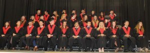 Thirty-one students graduated from Jasper Junior/Senior High School, May 6. Photo - K. Byrne. 