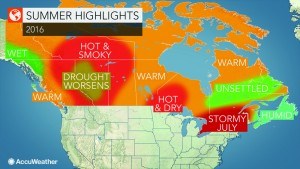 Jasper's temperatures are expected to be between two and four degrees warmer than normal this summer. Submitted photo