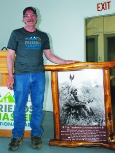 Don Pilger was named the volunteer of the year by the Friend of Jasper, during its annual general meeting, June 8. P. Clarke photo
