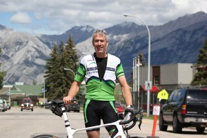 Philippe Nadon, of Edmonton, won the 190 km Forte Fondo with a time of 6:34:35. It was the first time the 190 km route was introduced, which included two hill climbs up Marmot Road and Edith Cavell Road. P.Clarke photo