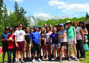 Grade 7 and 8 students from the Duke of Connaught Junior and Senior Public School were the winners of Canada’s Coolest School Trip contest, a contest designed to help students across the country explore and learn about Canada’s natural and cultural heritage. P. Clarke photo