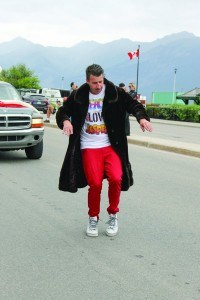 Thousands of people lined the streets to watch the annual Canada Day parade, July 1. K. Byrne photo.