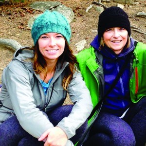 Brooke Clarke (left) poses with her mother Paula Clarke. The family has been fundraising in Jasper for Paula's cancer treatments. Submitted photo.
