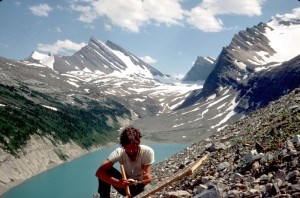A shot from Dr. Brian Luckman’s field research in the 1960s. Luckman’s exhibit will on display until Oct. 31. Submitted photo