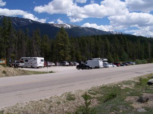  The parking lot at the Valley of the Five Lakes will be expanded to accommodate more cars. Parks Canada photo