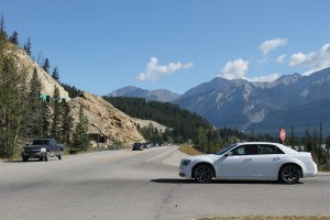 The Trans Canada Yellowhead Highway Association is lobbying the federal government to redesign the intersection at Highway 16 and Maligne Lake Road. K Byrnes photo. 