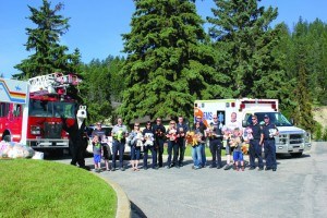 Every five years the Courchesne family donates teddy bears to the Jasper Victim Services Unit in memory of husband and father Ray Courchesne. The bears are given to emergency responders to provide a source of comfort for those who might find themselves in need of a hug from a furry friend. K. Byrne photo