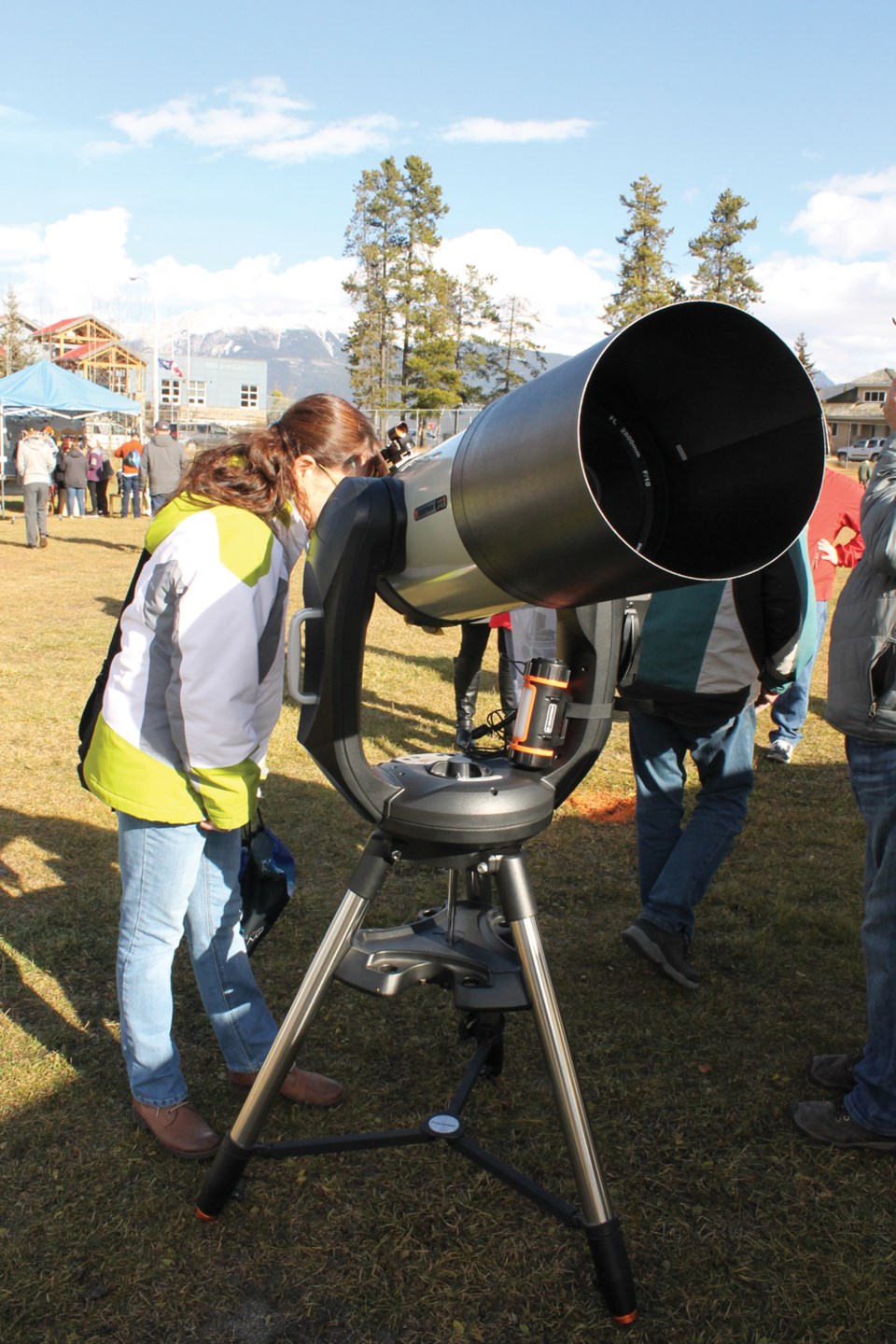 Ticket sales for the Jasper Dark Sky Festival were up 250-per-cent over last year, according to Tourism Jasper. K. Byrne photo. 