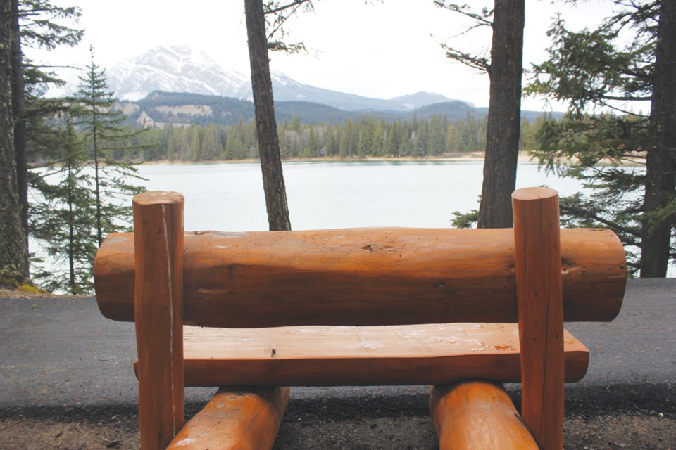 Two memorial benches, similar to this one pictured here, were removed by Parks Canada last fall. P.Clarke photo