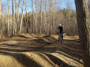 Hoots Inc. has been taped to build Jasper's new bike park, like this one here pictured in Devon, Alta. Submitted. 