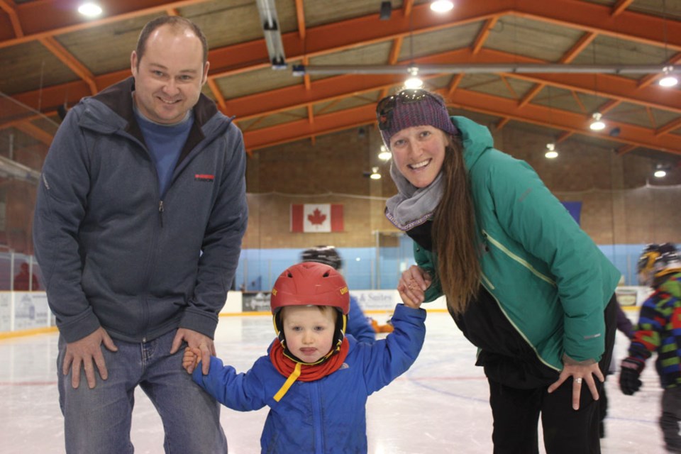 The fifth annual Skate with Santa at the Jasper Arena was held Nov. 5. P.Clarke photo