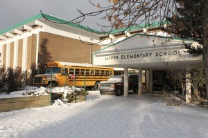 Jasper Elementary School is investigating allegations of cyber-bullying after an incident at the Jasper Arena lead to criminal charges against a parent. File photo