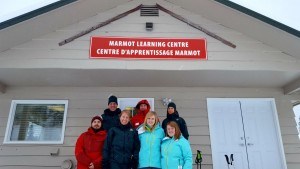 Marmot Basin’s old avalanche control building was recently renovated to make room for the Marmot Learning Centre, which is jointly operated by Marmot Basin, Parks Canada and the Grande Yellowhead Public School Division. P. Clarke photo