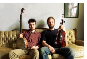 Brothers Frank and Max Evans will bring their old-time Appalachian music to the Alpine Summit Seniors Lodge on Feb. 3. Submitted photo