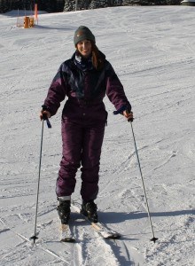 Kayla Byrne, a reporter for the 51, overcame her lack of athletic prowess and strapped on a pair of skis at Marmot Basin in late December to learn how to ski. 