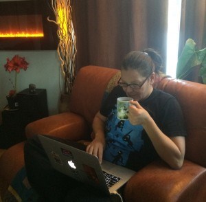 Marta Rode was one of several Jasperites who took part in National Novel Writing Month (NaNoWriMo). She’s hoping to have her novel finished by next November. Submitted photo.