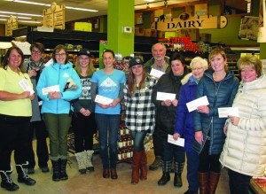 Several local groups received donations from Robinsons Foods earlier this month. P. Clarke photo